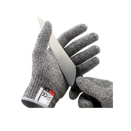 Cut Resistant Gloves Food Grade Level 5 Protection Safety Kitchen Cuts Gloves For Fish Fillet Processing And Wood Carving Apply To Wood Carving Carpentry And Knife Working Comfortable and Flexible