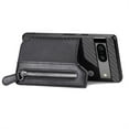 thumbnail image 2 of Jiahe Cover for Google Pixel 7 Pro, Credit Card Holder Phone Case with Magnetic Closure,Shockproof Anti-drop Flip Folio Zipper Wallet Kickstand Cover Case, black, 2 of 8