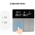 thumbnail image 3 of Wi-Fi Smart Thermostat avec Écran LCD Radiateur Chauffant Intelligent Thermostat Application et Commande Vocale Contrôleur de Température Constante Intérieur Thermostat Programmable Numérique Antigel, 3 of 8