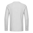 thumbnail image 5 of Men's Sun Protection Shirts Long Sleeve UV Swim Shirt Fishing Hiking Running Rash Guard Quick Dry Lightweight Gray 3XL, 5 of 8