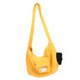 thumbnail image 1 of Large Capacity Cat Sling Carrier Breathable Canvas Shoulder Bag, Versatile Design for Outgoing, Summer Travel, 1 of 7