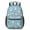 Unicorn and Heart, variant on Unicorn and Narwhal Blue Pattern 17" School Backpacks for Teens,Waterproof Oxford Fabric,S-Shape Padded Straps for School,Travel,Hiking,Camping