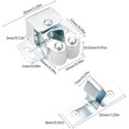thumbnail image 2 of 10 Pcs Attrapes de Porte d'Armoire, Double Rouleau pour Armoire, 2 of 5