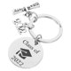 thumbnail image 3 of Graduation Heart Keychain Pendant Durable Stainless Steel Key Ring for Bags, Keys, Purses, Backpacks Decoration, 3 of 3