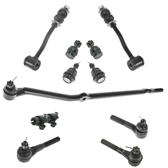TRQ 11 pc Steering & Suspension Kit Ball Joints Tie Rods Sway Bar End Links New PSA59937 Fits select: 1991-2001 JEEP CHEROKEE, 1991-1992 JEEP COMANCHE