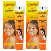 CaroTone Brightening Cream(Tube) 1oz (Pack of 2)