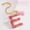 E, variant on House Decor Hanging Ornaments CCINPPY Letter Accessories for Cup 1 PCS Cute Initial Keychain Handle Tumbler Women Girls, Gifts for Friend