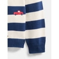 thumbnail image 3 of Wonder Nation Toddler Boys Graphic Sweater with Long Sleeves, Sizes 12M-5T, 3 of 3