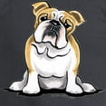 thumbnail image 3 of CafePress - Cute English Bulldog Long Sleeve Dark T Shirt - Long Sleeve Dark T-Shirt, 3 of 4