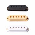 thumbnail image 4 of Kit de Cubierta de Pastilla de Bobina Simple de 3 Piezas 48/50/52 Mm para Guitarra Eléctrica Amarillo claro Sunnimix Tapa de recogida de guitarra, 4 of 8