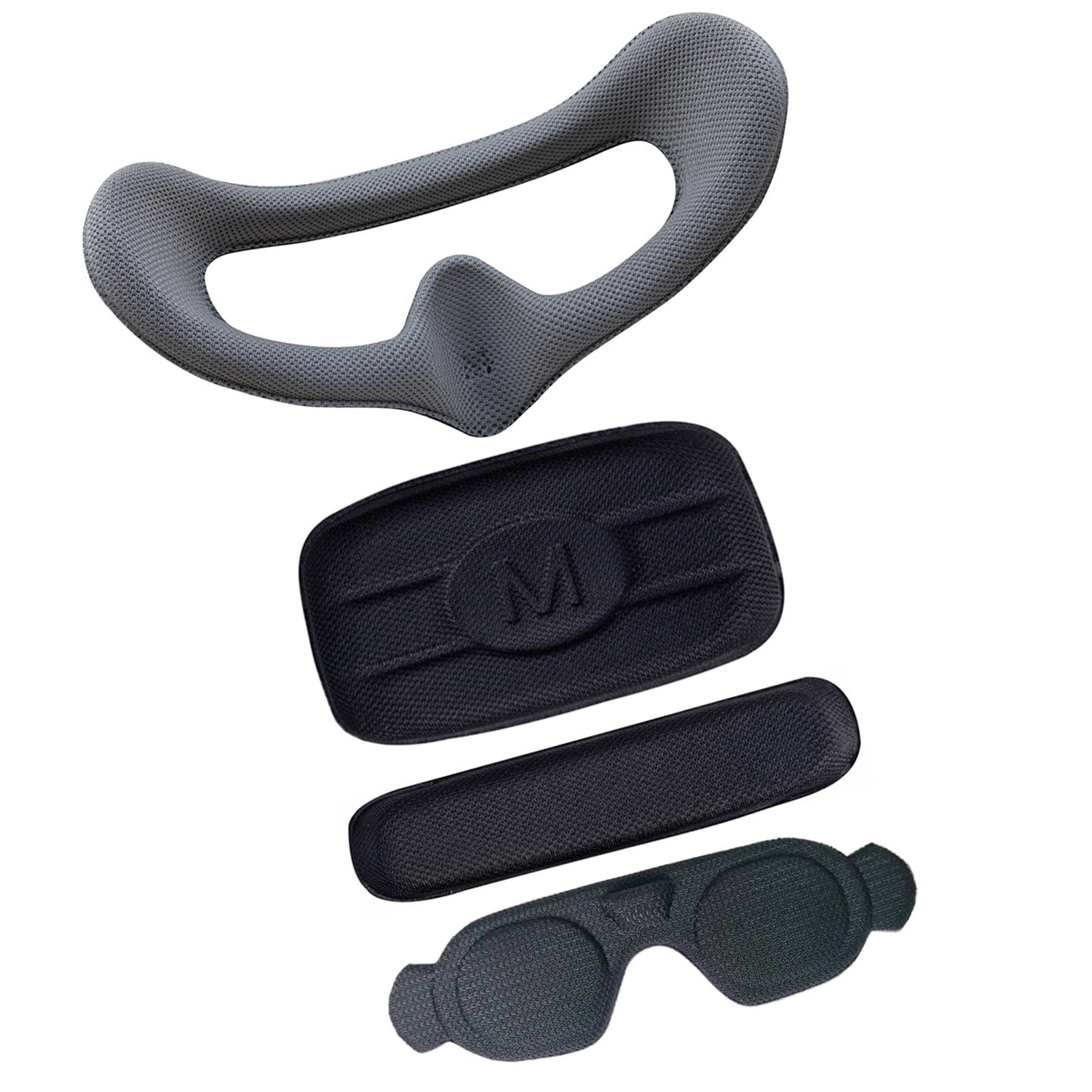 Silicone Foam Pad Sponge Eye Pad Face Mask For Goggles 3 Lens Protective Cover Dustproof Face Cover Replacement Part