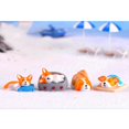 thumbnail image 3 of Miniatura Ornamento DYNWAVEMX Valla Animal Naranja Decoración para Hogar DIY, 3 of 8
