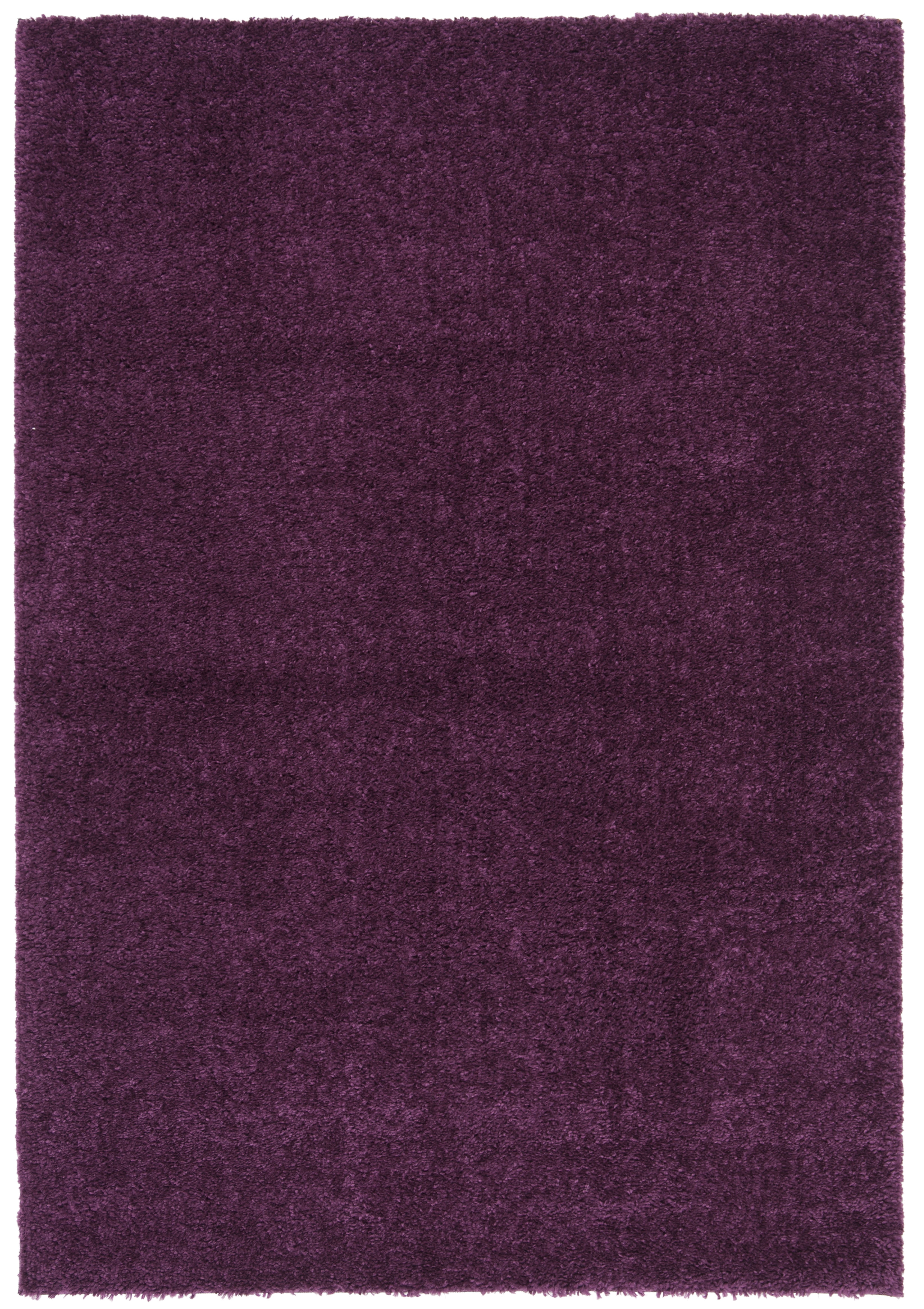 Safavieh August Carlene Solid Plush Shag Area Rug, Purple, 6' x 8'