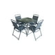 thumbnail image 1 of Comedor para Jardín Ilios Innova 4 Sillas y Mesa Color Gris, 1 of 9