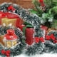 thumbnail image 4 of 10M Christmas Decor Ribbons Garland Xmas Tree Hanging Pendent Ornaments Green Cane Tinsel Wreath for New Year Party Home Decor, 4 of 5