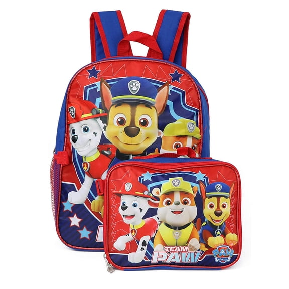 Paw Patrol Team Paw Backpack & Lunchbox Set