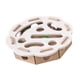 thumbnail image 2 of Juguete rompecabezas para gatos, caja de juego mental, actividad sensorial, juego de laberinto de fieltro con bolas de campana para gatos de todas las Flor, 2 of 8