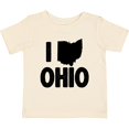 thumbnail image 3 of Inktastic I Love Ohio with State Silhouette Boys or Girls Baby T-Shirt, 3 of 5