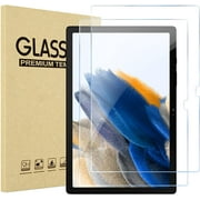 2 Pack MSYMY Galaxy Tab A8 10.5 2022 Screen Protector X200 X205 X207, Tempered Glass Screen Film Guard for 10.5 Inch Samsung Galaxy Tab A8 2022 Release SM-X200 SM-X205 SM-X207