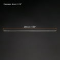 thumbnail image 2 of Unique Bargains 3.3 Borosilicate Glass Stick 9.84' Length 4mm Dia Stir Rod Round for Lab Kitchen Science 3Pcs, 2 of 5