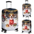 thumbnail image 2 of Happy New Year 2026 Jack Russell Terrier Holiday Balloons Party Snow Travel Luggage Cover Parson Jack Dog Lover Suitcase Dust Protective Decor - 13018, 2 of 5