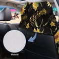 thumbnail image 3 of ZUXONGSY Car Seat Cover Towel Sunflower Music Note Print Sprints Towel Car Seat Covers Absorbent Automotive Sport Towel Seat Cushion with Storage Bag, 3 of 8