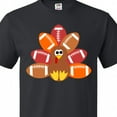 thumbnail image 4 of Inktastic Thanksgiving Cute Football Turkey T-Shirt, 4 of 5