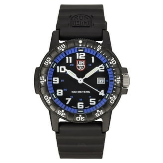 Luminox Men's Scott Cassell Diver Quartz Watch with Blue Strap and