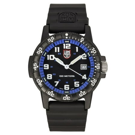 Men's Luminox Leatherback Sea Turtle Giant Black 44mm Watch XS.0324