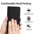 thumbnail image 6 of Nalacover for iPhone 14 Pro Max Flip Wallet Case,Luxury Love Heart Embossed PU Leather Shockproof Soft TPU Protective Folio Kickstand Card Holder Slots Cover with Wrist Strap for Women Men,Black, 6 of 9