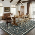 thumbnail image 3 of CHITOOMA 8'x10' Boho Area Rugs for Living Room, Machine Washable Floral Area Rug with Non-Slip Backing, Stain Resistant Non-Shed Carpet for Bedroom, Dining Room, Dorm, Office, 3 of 9