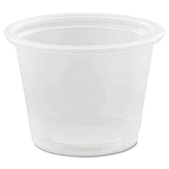 Conex Complements Portion/medicine Cups, 1 Oz, Clear, 125/bag, 20 Bags/carton | Bundle of 5 Cartons