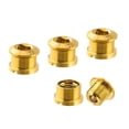thumbnail image 2 of 4 tornillos para plato de bicicleta, tornillos dobles individuales para reparación de bielas de bicicleta, ciclismo 5 a 6 mm de oro Cola Pernos de plato de bicicleta, 2 of 8