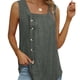 thumbnail image 4 of Camiseta sin mangas con cuello cuadrado para mujer,Camiseta sin mangas para mujer Camiseta sin mangas holgada para mujer Camiseta sin mangas para mujer Creado magistralmente, 4 of 6