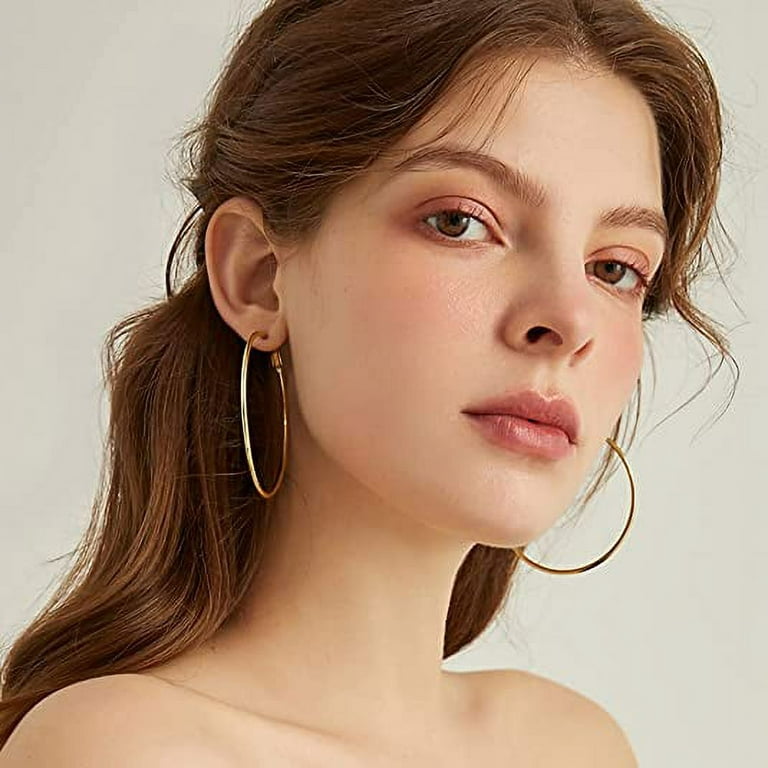 Women's Large Hoop Earrings