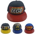 thumbnail image 2 of Gorra de béisbol con diseño de bloques de construcción para hombre y mujer, gorro plano con borde de cosplay, dibujos animados, bricolaje, gran oferta Fivean unisex, 2 of 2