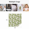 thumbnail image 5 of Green Lemons Cloth Napkins, Summer Watercolor Blue Bows Fruits on Linen Washable and Reusable Dinner Napkins Set of 2, Table Napkin for Kitchen Party Birthday Wedding Hotel Housewarming 20"x20", 5 of 9