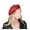 White, variant on Real Leather Beret Hat Women Fashion European Painter Caps Female Rainbow Color White/Red ,Durable Quality