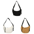 thumbnail image 1 of 7803 Bolso Bandolera Gran Capacidad Moderno Y Versátil Bolso Pana para Mujer (negro), 1 of 9