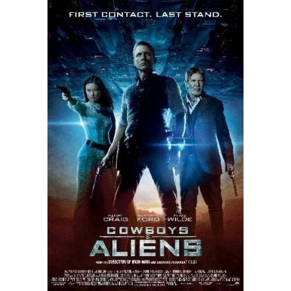 Cowboys And Aliens Poster 24x36 24inx36in Unframed, Age: Adults, Rectangle Z Posters