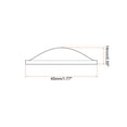 thumbnail image 2 of Uxcell Diameter 45mm High 14mm PMMA Flat Convex Lens LED Flashlight Optical Lens, Transparent, 5 Pcs, 2 of 6