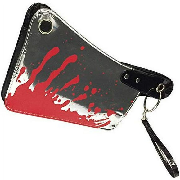 Kreepsville 666 Cleaver Clutch Bag Metallic