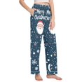 thumbnail image 2 of FORMRS Women's Pajama Pants with Pockets Soft Comfy Loungewear Sleep Bottom, Sizes S-2XL, Christmas Santa, 2 of 8