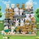 thumbnail image 2 of Familia de conejos de Pascua, animales del bosque, escala 1:12, accesorios para casas de muñecas, miniaturas, conejo, oso, reno, juego de simulación para niñas, regalo, 2 of 5