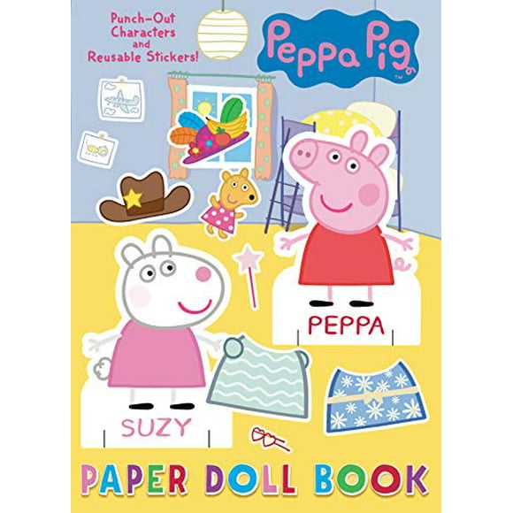 Pre-Owned: Peppa Pig Paper Doll Book (Peppa Pig) (Paperback, 9780593127681, 0593127684)