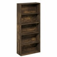 thumbnail image 4 of Furinno JAYA 5-Tier AdJUSTable Bookshelf 52 Inch Tall Bookcase Amber Pine, 4 of 5