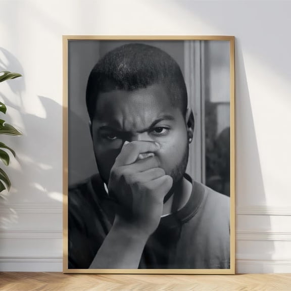 Friday Bathroom Poster Print, Unframed Paper Poster 8x10in