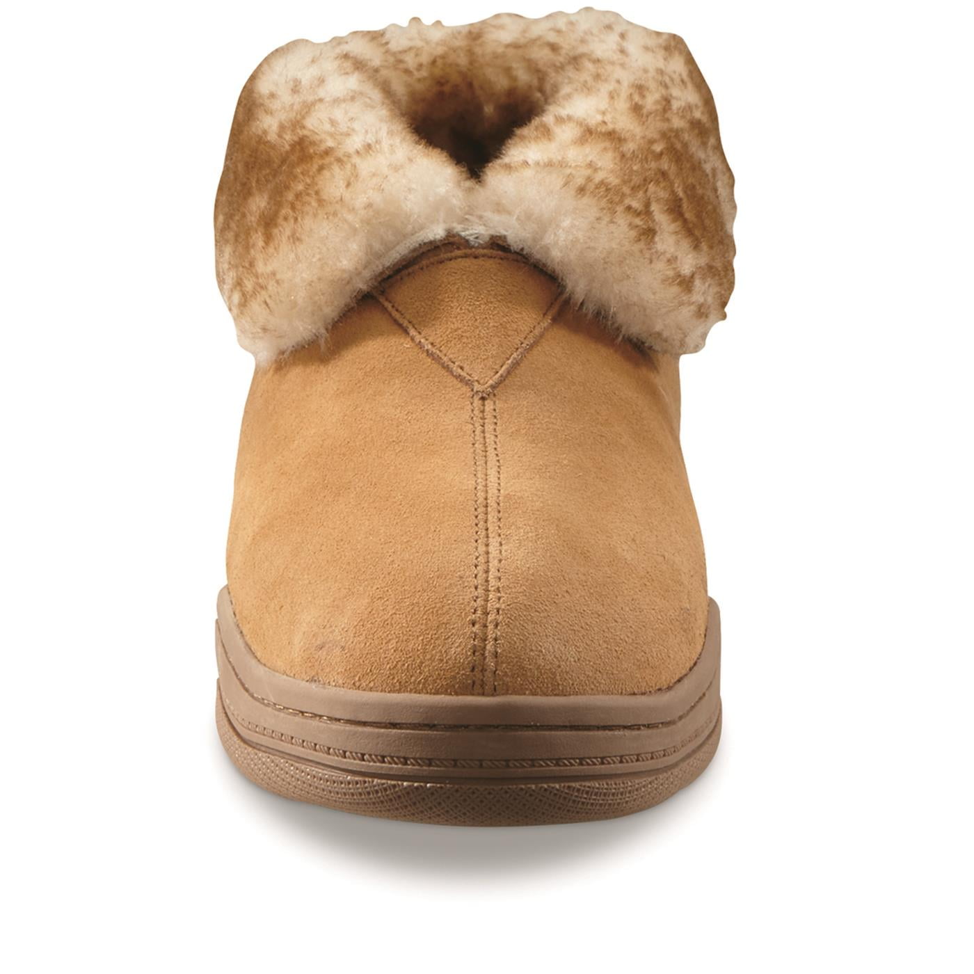 Guide Gear Men's Roll Bootie Slippers Chestnut 11D     (Medium)