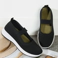 thumbnail image 5 of asdoklhq Womens Casual Shoes,Women's Casual Breathable Wedges Slip On Walking Sneakers Loafers Shoes, 5 of 9