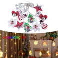 thumbnail image 3 of Luces colgantes,Adornos de luces colgantes de Navidad,Cortina Luces Cuerda Decoración Luz de hadas,Dormitorio de ventana interior de lámpara LED de acrílico transparente,Festival Sunnimix Luces colgantes, 3 of 8